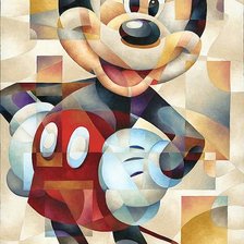 Схема вышивки «герой из мультика»