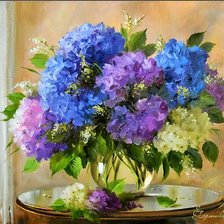 Схема вышивки «Елена Перминова. Букет.»