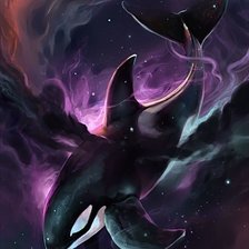 Схема вышивки «мечты касатки»