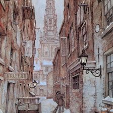 Схема вышивки «Антон Пик - город»