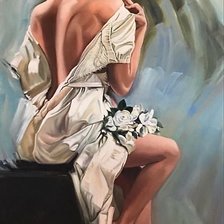 Схема вышивки «она прекрасна»