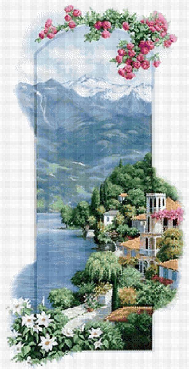 Итальянский пейзаж 3 - улица, пейзаж, лето - предпросмотр