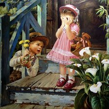 Схема вышивки «Сюрприз»