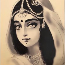 Схема вышивки «Наша Принцесса Шримати Радхарани»