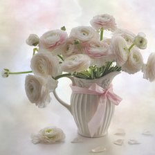 Схема вышивки «Ваза с цветами»