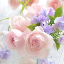 Схема вышивки «Цветы»