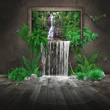 Схема вышивки «Ожившие картины»