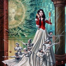 Схема вышивки «"Тело человеческое как темнота души"»