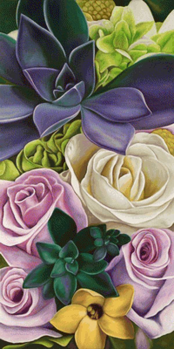 Букет - букет, растения, цветы - предпросмотр