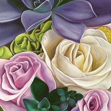 Схема вышивки «Букет»