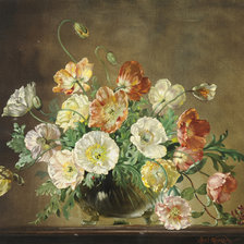 Схема вышивки «Художник Сесил Кеннеди»