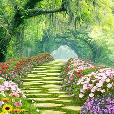 Схема вышивки «Красота природы»