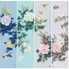 Схема вышивки «Tứ quý»