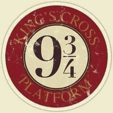 Схема вышивки «Кинг кросс платформа 9¾»