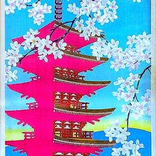Схема вышивки «Япония»