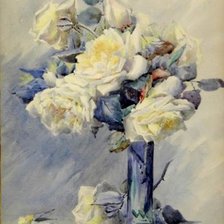 Схема вышивки «Flori in vas»