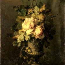 Схема вышивки «Vas cu flori»