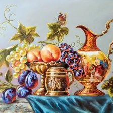 Схема вышивки «Геннадий Новицкий.Натюрморт»