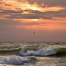 Схема вышивки «Море»