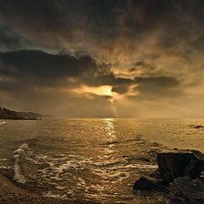 Схема вышивки «Последний луч»