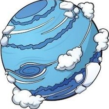 Схема вышивки «Нептун»