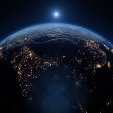 Схема вышивки «Космос»