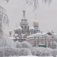 Схема вышивки «Зима»
