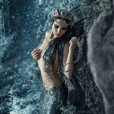 Схема вышивки «Русалка»