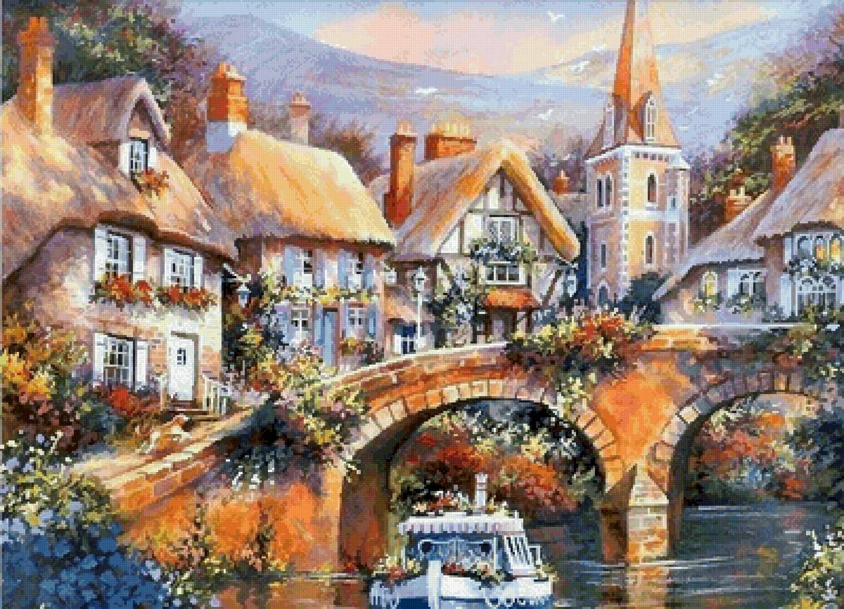 Сказочные домики - домики, джим митчелл - предпросмотр