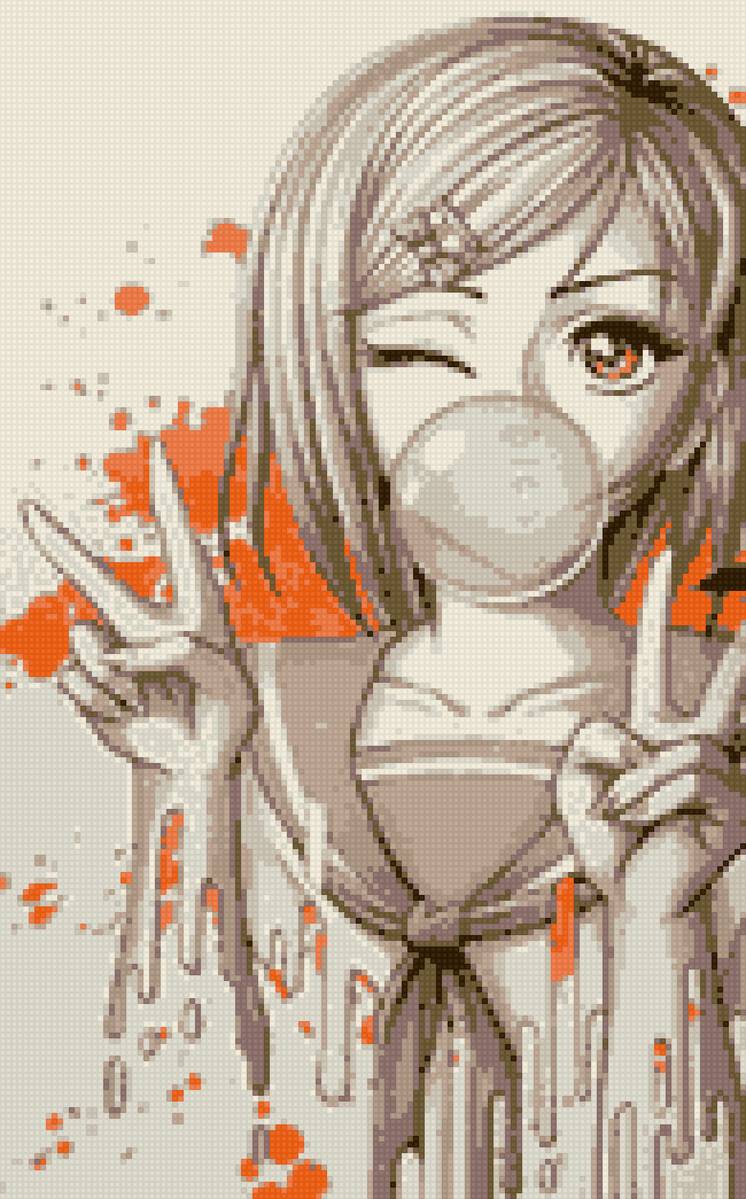 Школьница - школьница, аниме, япония, токио - предпросмотр