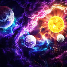 Схема вышивки «вселенная»