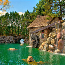 Схема вышивки «мельница»