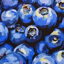 Схема вышивки «черника»