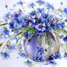 Схема вышивки «Цветы»