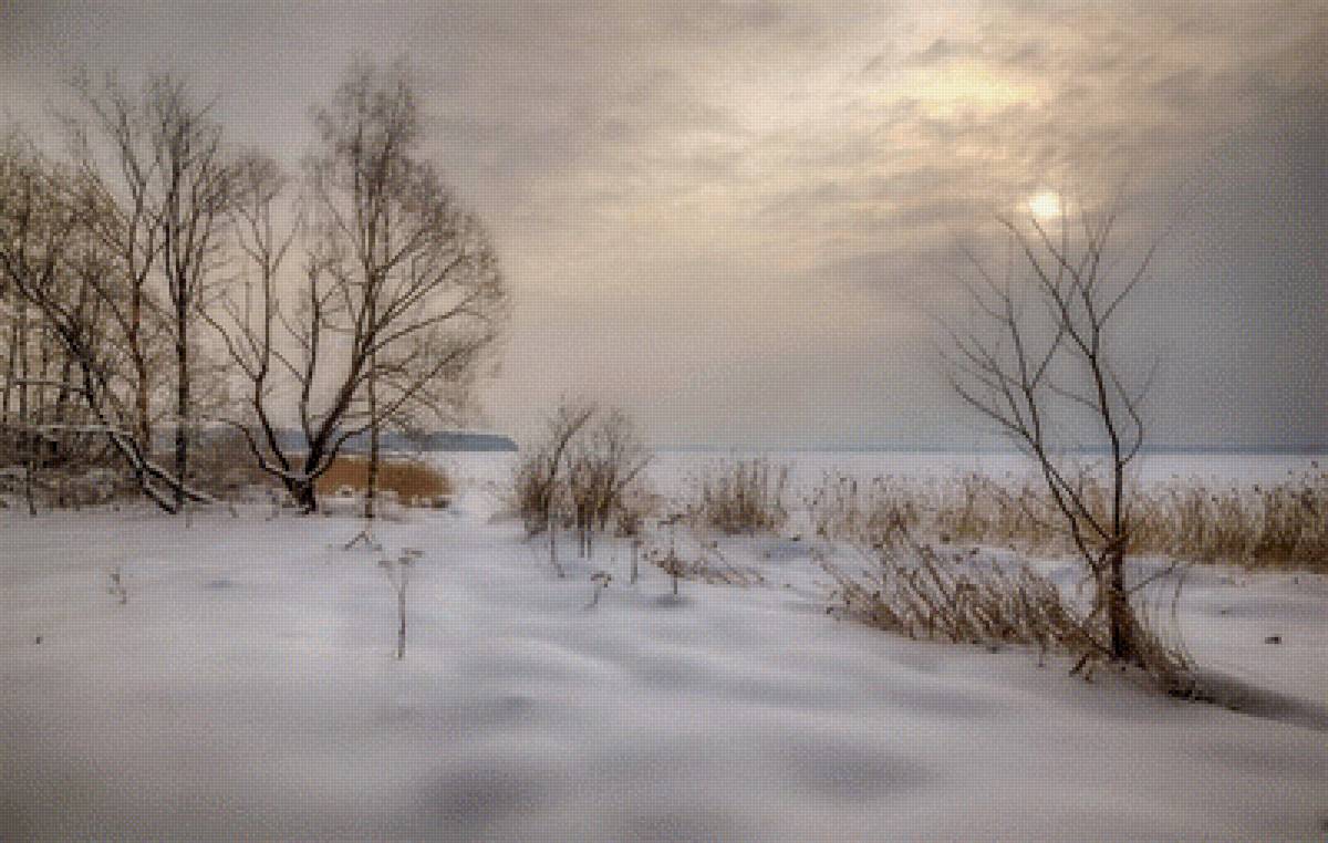 Зима - снег, поле, зима - предпросмотр