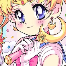 Схема вышивки «Сейлор мун»