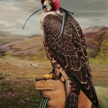 Схема вышивки «Перед охотой»