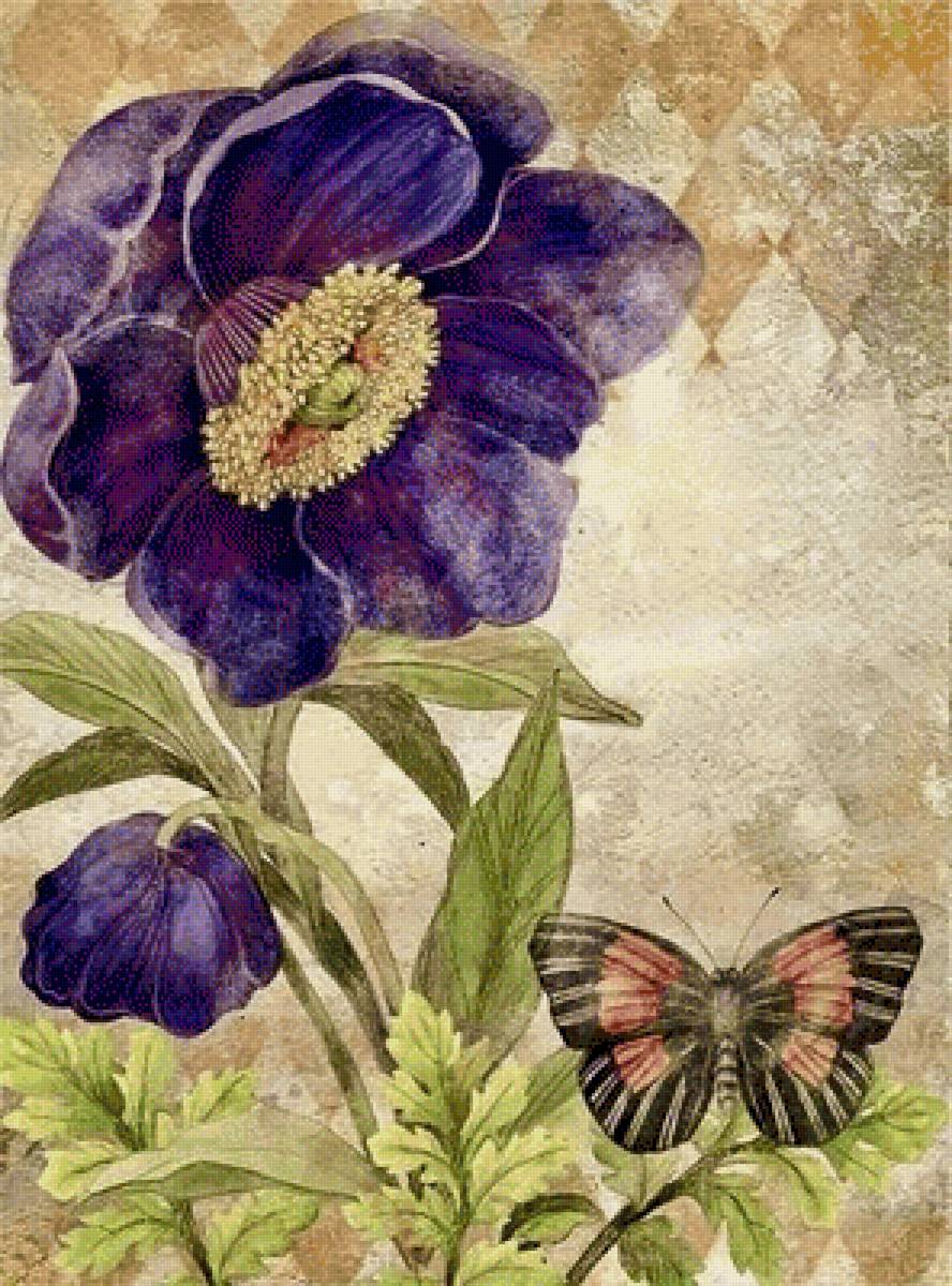 Открытка - цветок, открытка, натюрморт - предпросмотр