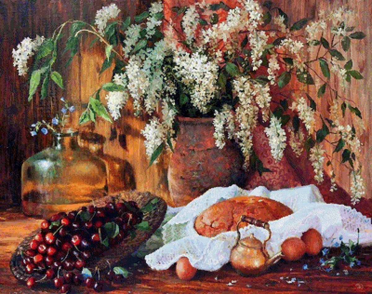Натюрморт. Худ. Владимир Жданов - натюрморт, владимир жданов - предпросмотр