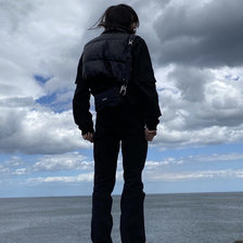 Схема вышивки «Парень у моря»