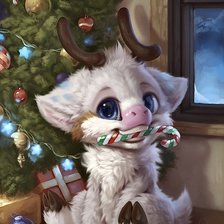 Схема вышивки «С новым годом»