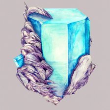 Схема вышивки «драгоценный камень»