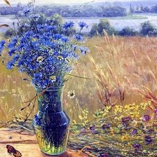 Схема вышивки «Цветы»