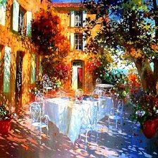 Схема вышивки «летнее утро»