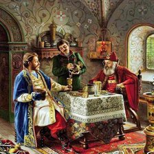 Схема вышивки «Оскар Фрейвирт-Лютцов. Дорогой гость»