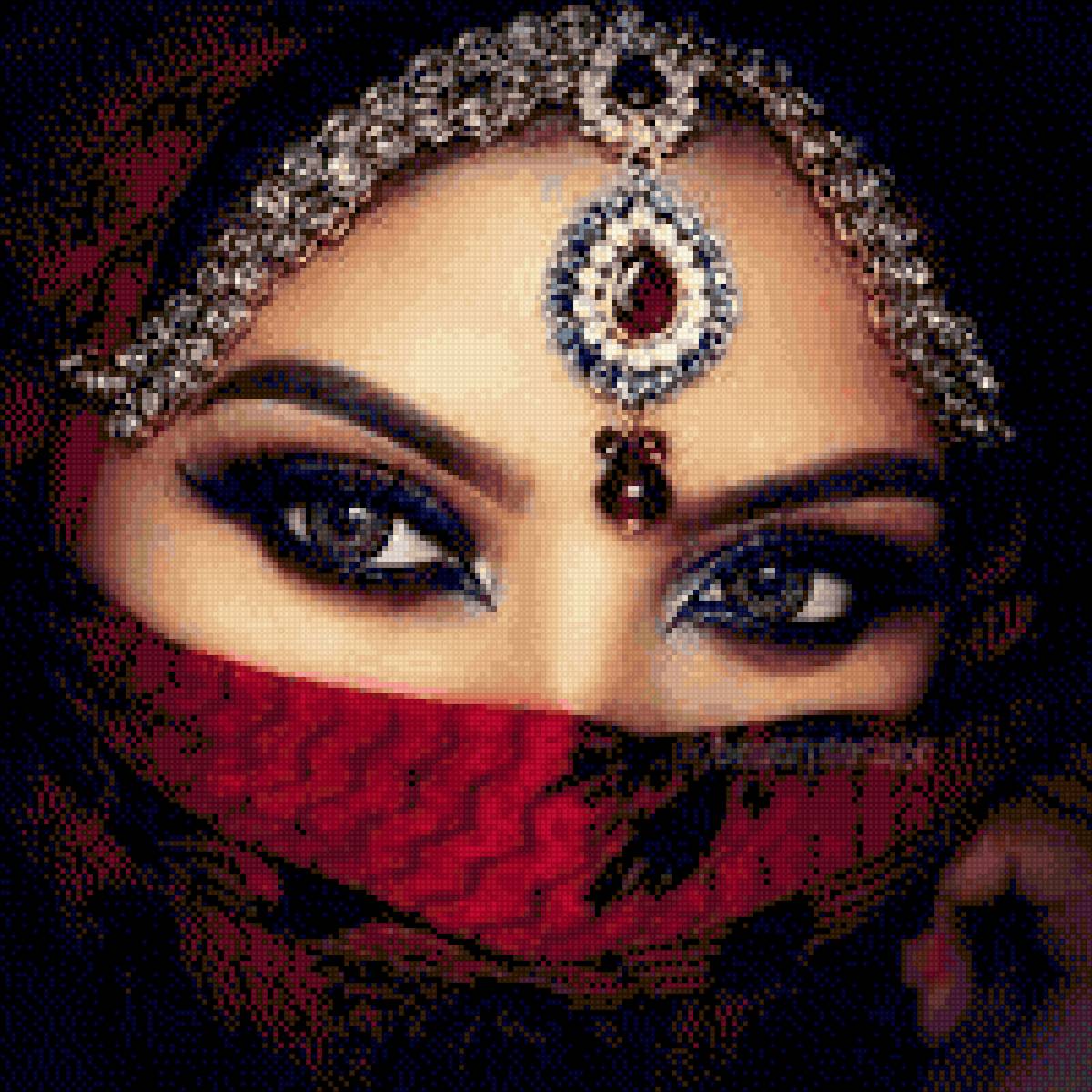 Восточная царица - наложница, гарем, восток, восточная тематика, восток дело тонкое - предпросмотр