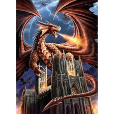 Схема вышивки «dragon»