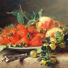 Схема вышивки «Адриана Хаанен. Натюрморт.»