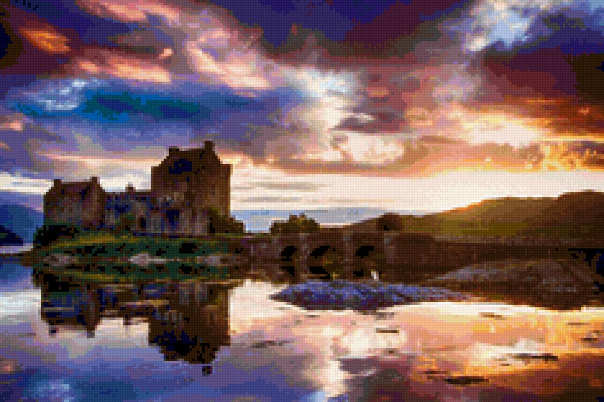 Castillo sobre mar - предпросмотр