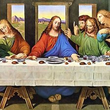 Схема вышивки «La Santa Cena»